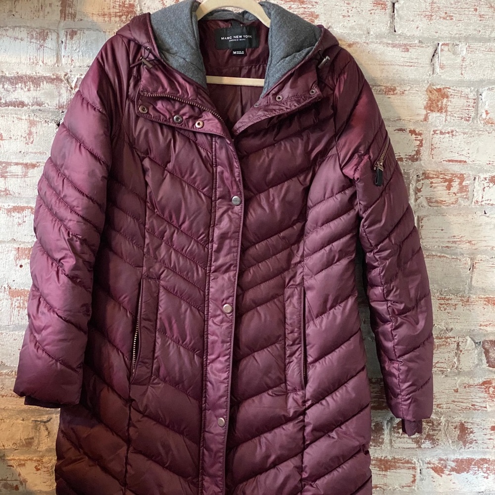 Long Puffy Winter Coat